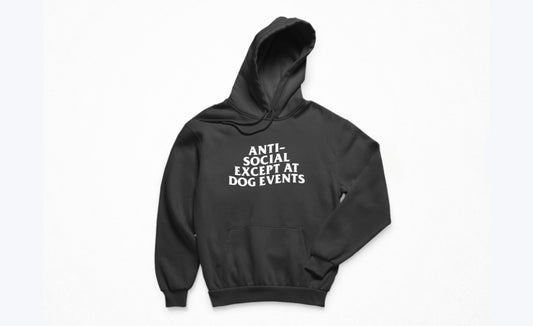 Anti-Social Except For Dog Events Hoodie