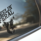 Feelin’ Feral Decal