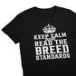 Keep Calm And Read The Breed Standards Tee