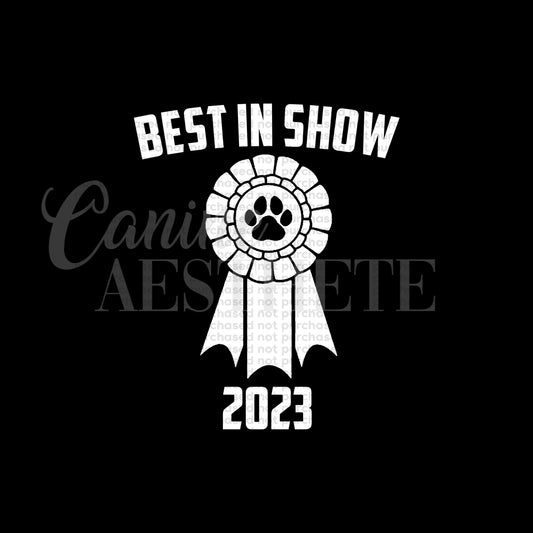 Best in Show 2023 Decal | Custom