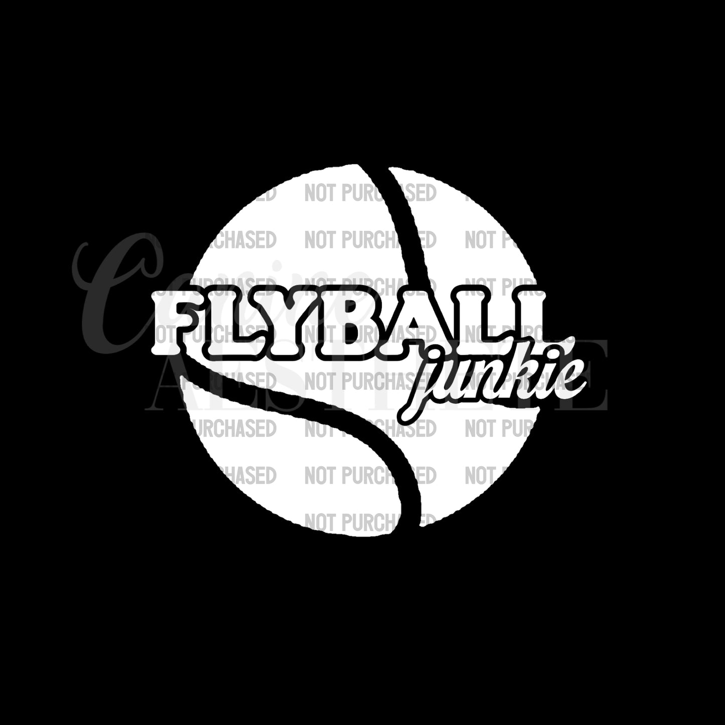 Flyball Junkie Decal