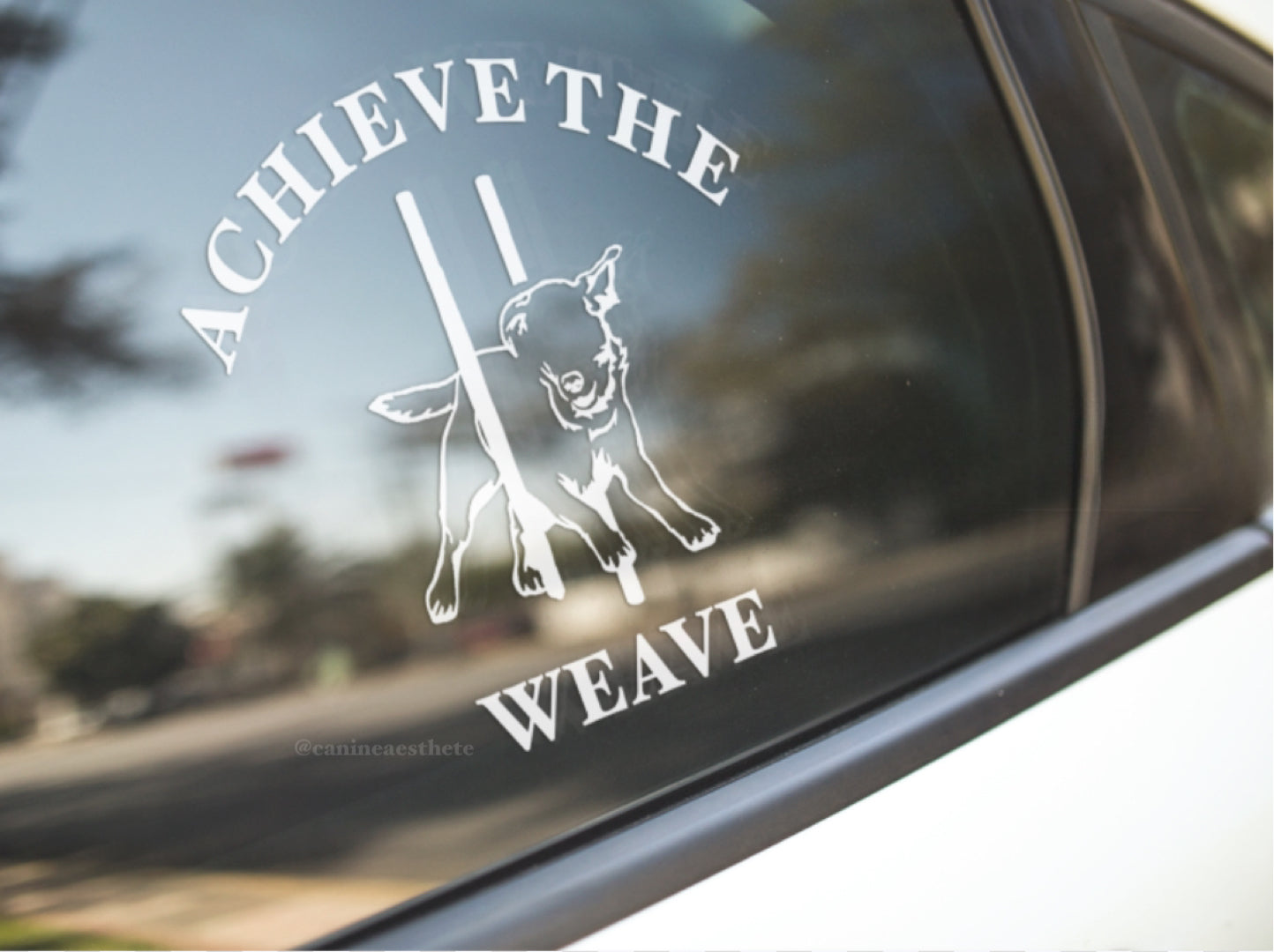 Achieve The Weave Decal