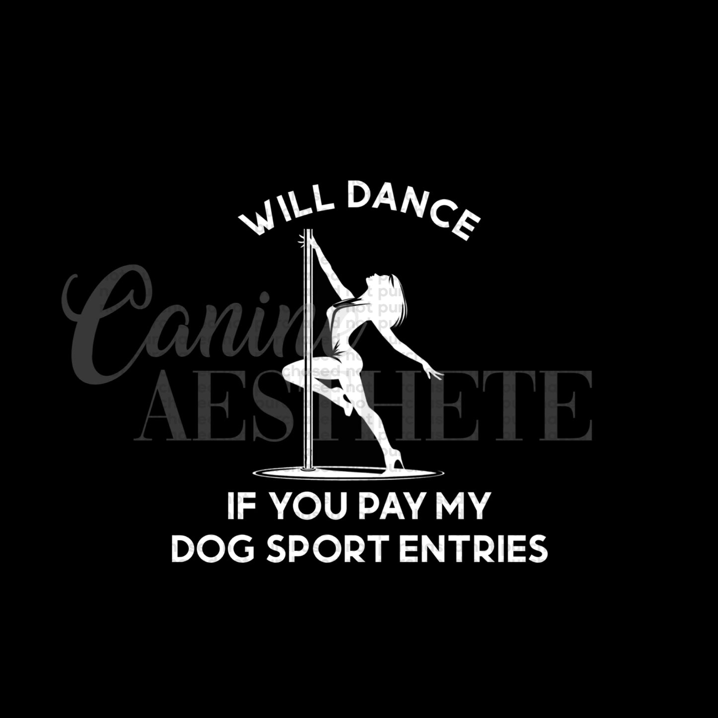 Will Dance If You Pay My Entries Decal