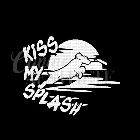 Kiss My Splash Decal