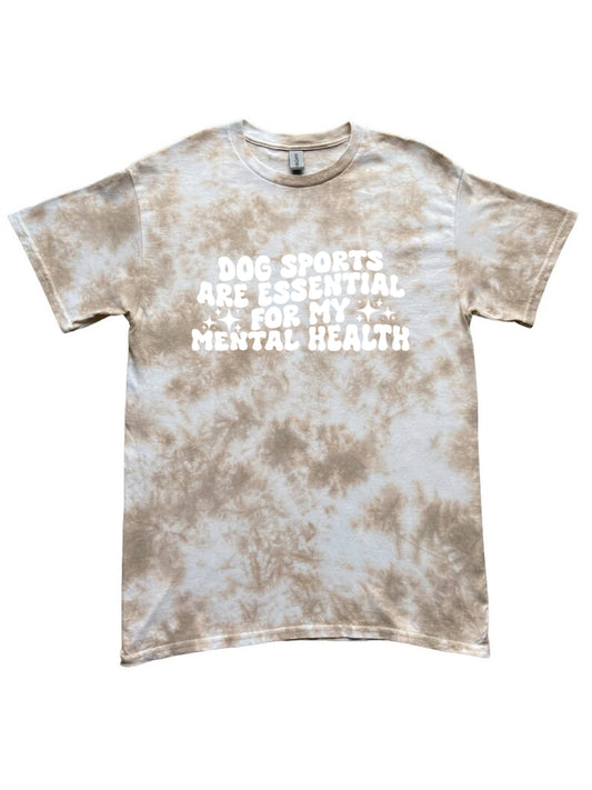 Essential For My Mental Health Tie-Dye Tee