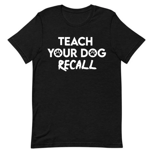 Teach Your Dog Recall Tee