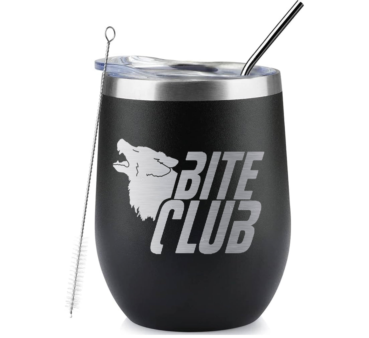 Bite Club Etched Tumbler