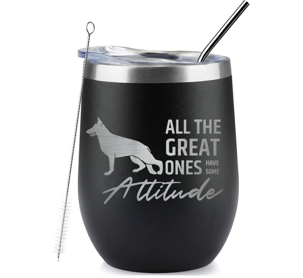 Attitude Etched Tumbler