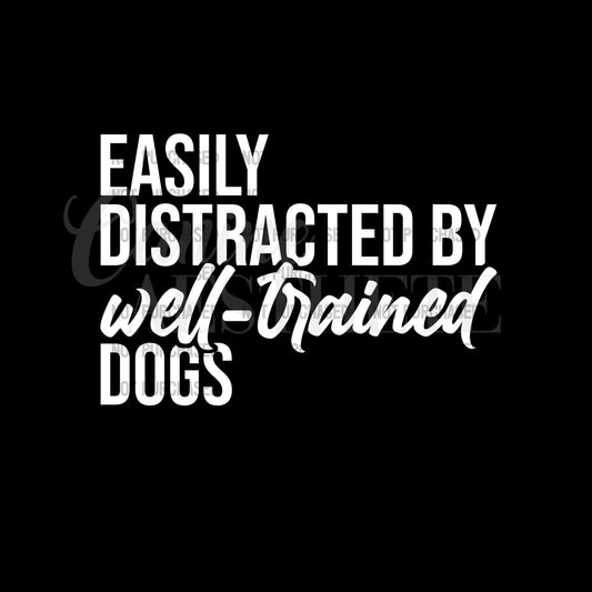 Well-Trained Dog Decal