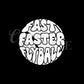 Fast Faster Flyball Decal