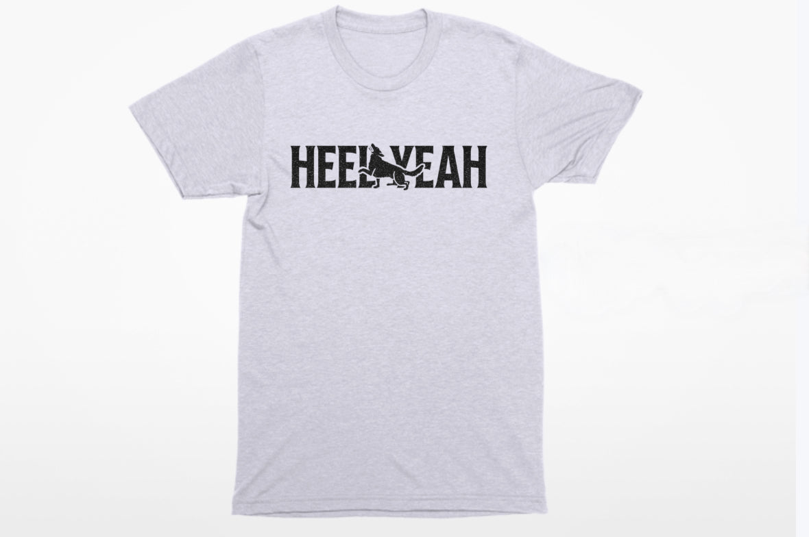 Heel Yeah GLITTER Tee | Free Breed Personalization