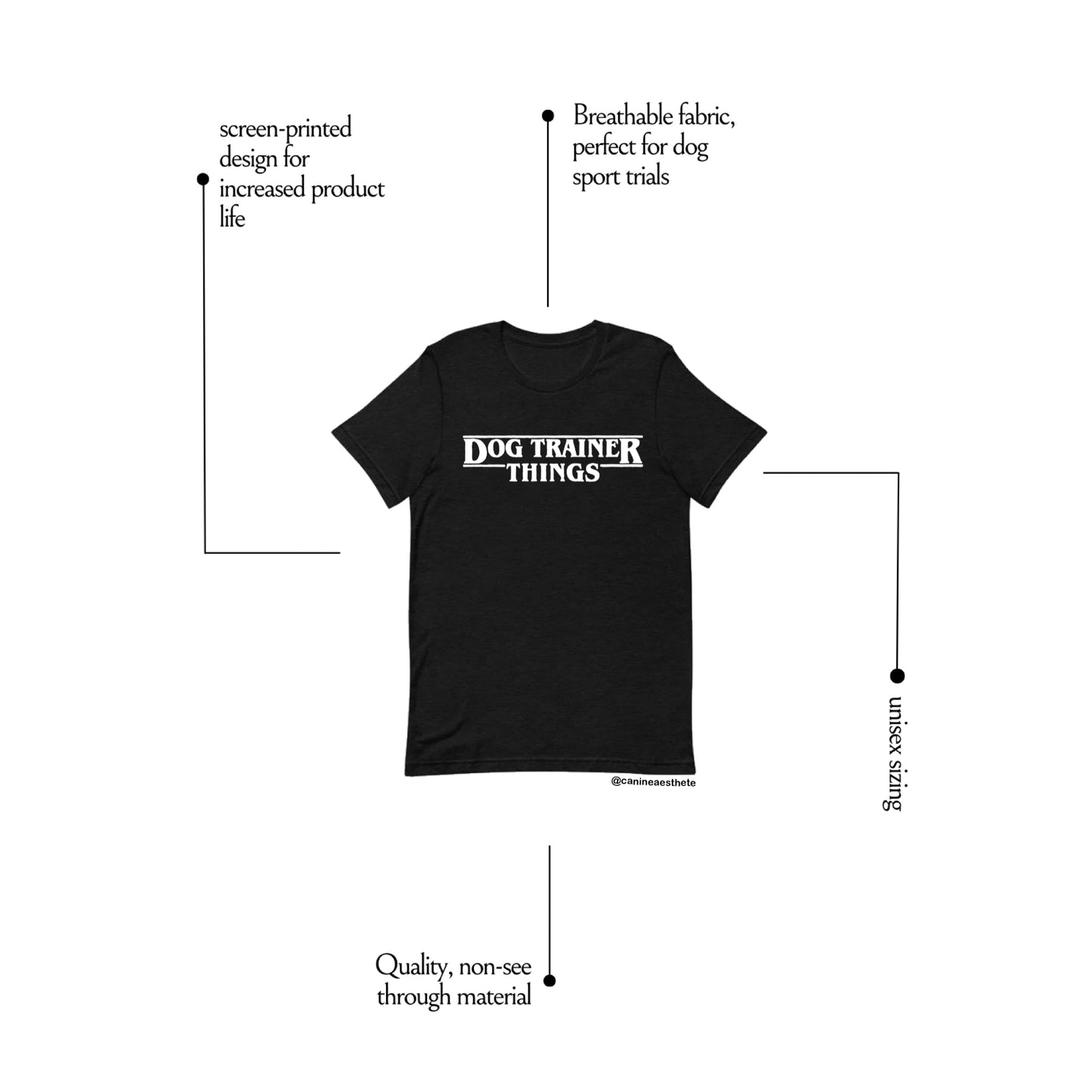 Dog Trainer Things Tee