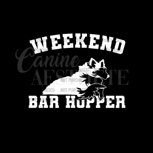 Weekend Bar Hopper Decal