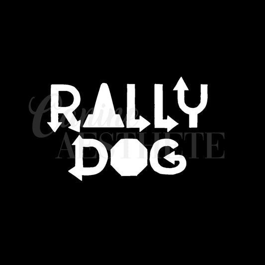 Rally Dog Decal