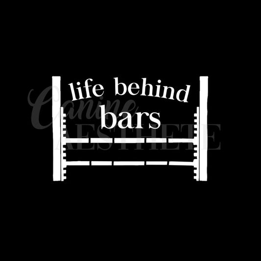 Life Behind Bars Decal