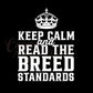 Breed Standards Decal