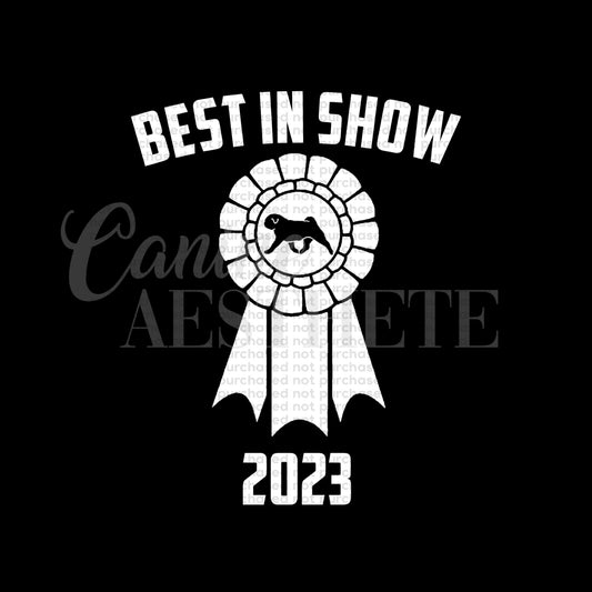 Best in Show 2023 Decal | Custom